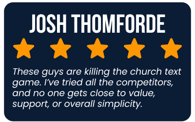 Josh Thomforde testimonial