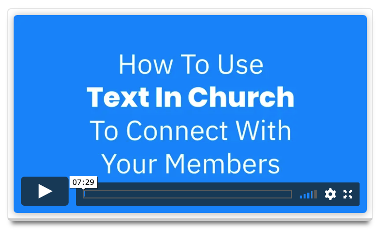 Login to Text In Church Academy
