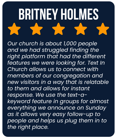 Britney Holmes testimonial